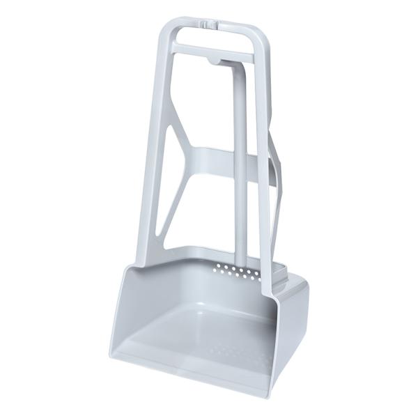 在庫状況：在庫あり/◆腰をかがめずに使えるトールサイズ◆ゴミだけを残して、水・砂等を捨てられる水抜き穴付き◆ゴミを掃き入れやすい36cmのワイドな開口部/[HMRY3072GY]