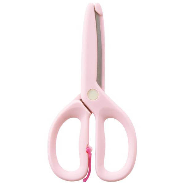 他サイト： プラス 幼児用はさみ フィットカットカーブ トット(ピンク) SC-120M(34590) 返品種別Aの商品画像