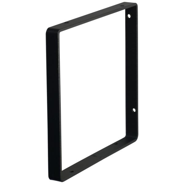 在庫状況：お取り寄せ/お届け：約2週間/◆壁面にスクエア型の棚受けを設置するDIYパーツ◆1×6材、幅150mmのパイン材どちらにも対応、自分の好みの材質、サイズの棚をDIYで作れるシェルフフレーム◆ねじ及びピンで簡単に取り付けます/[WF...