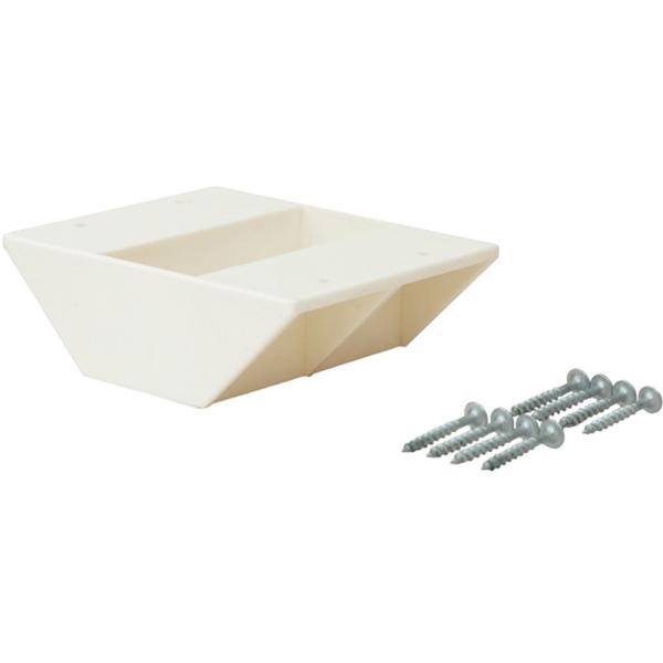 在庫状況：お取り寄せ/お届け：約2週間/◆2×4の柱の両側に棚が設置できる棚受けパーツ◆柱の両側に棚板を2枚固定できる◆木材にはめ、棚板の高さを決めるだけで、ネジ位置の計測や下穴加工が不要です/[DXO3ヘイアンシンドウ]