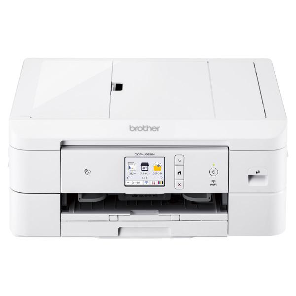 【推奨品】ブラザー DCP-J928N-W プリンター A4インクジェット複合機 ホワイト Wi-Fi 自動両面 レーベル 2023年モデル DCPJ928NW