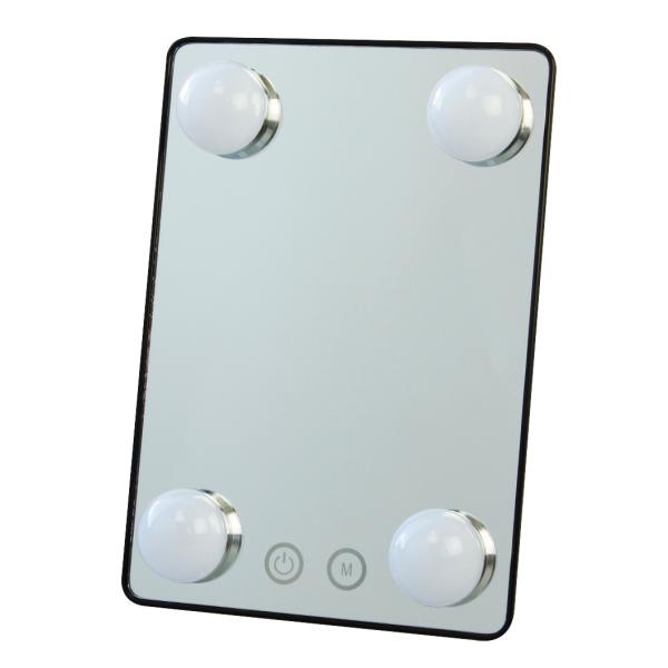 在庫状況：お取り寄せ/お届け：約2週間/◆鏡の四辺に取り付けてあるLEDは3種類の色調に変更できます。◆タッチセンサーで簡単変更、電球色・昼白色・昼光色と使い分けもラクラク。◆正面の鏡に合計4個のLEDを搭載。・サイズ(約)：幅15×奥行2...