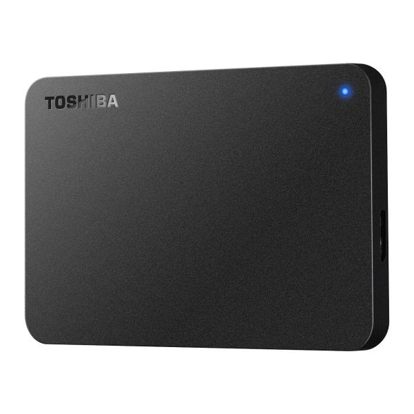 東芝 USB3.0接続 ポータブルハードディスク 1.0TB TOSHIBA CANVIO(HD-TPAシリーズ) HD-TPA1U3-B 返品種別A