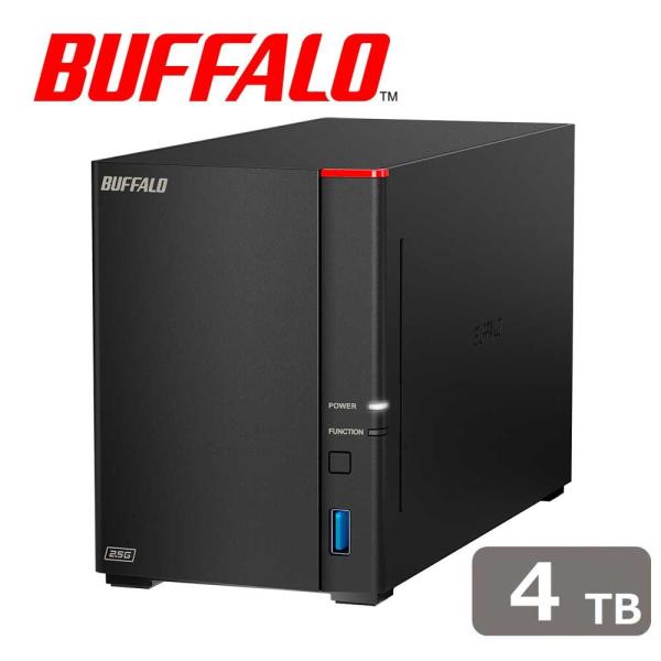 BUFFALO（バッファロー） ネットワーク対応ハードディスク(NAS) 4TB