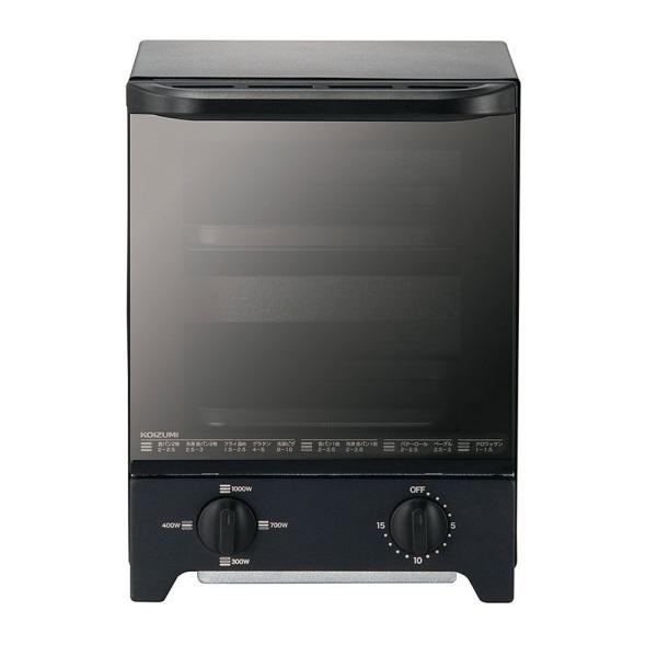 在庫状況：在庫僅少/◆トースト枚数：山型2枚◆最大火力：1000W◆コンパクトな縦型タイプ◆ミラーガラス扉◆15分タイマーつき/[KOS1031K]