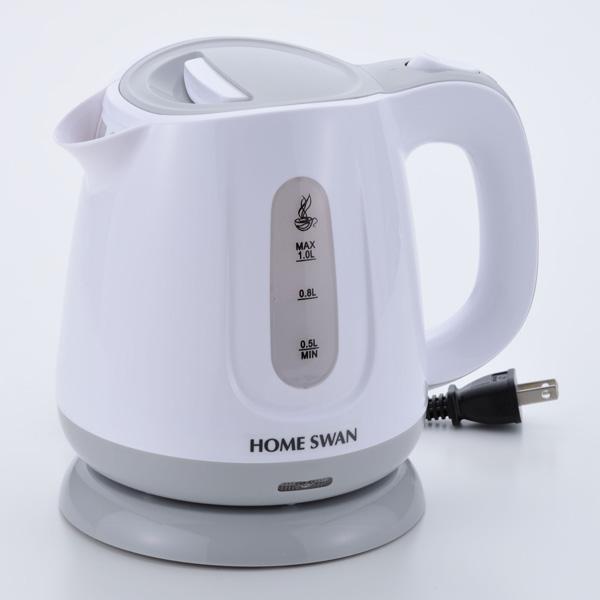 在庫状況：お取り寄せ/お届け：約2週間/◆電気で簡単にお湯が沸かせる電気ケトル◆1.0Lの水が約9分で沸きます◆コードレスで持ち運びに便利/[SWK10]