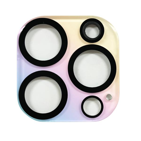サンクレスト iPhone15 Pro(6.1inch/ 3眼)/ 15 Pro Max(6.7inch/ 3眼)用 カメラレンズカバー サンフィルター(オーロラ) SUNCREST I37RPBC02 返品種別A