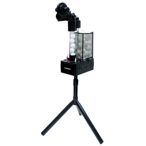 在庫状況：お取り寄せ/お届け：約2週間/※画像はイメージです。※ボールは別売です。◆大容量100球収納可能なピンポンマシン。◆発射口の角度を変えることで、ボールのスピンを変化させることができます。/[CTR18Sサクライ]