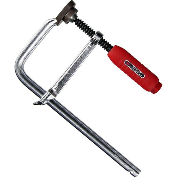 在庫状況：お取り寄せ/お届け：約2週間/◆接着作業、溶接作業、機械加工、木工加工での材料固定に。◆バーは鍛造製ですので強力で、反りや曲がりに強く丈夫です。◆首部は長く仕上げてあるので、通常品(80mm)と比べて深い奥行(120mm)まで締め...