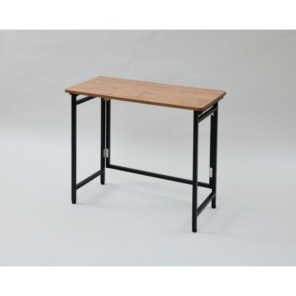 在庫状況：在庫僅少/2021年02月 発売/◆使うときだけサッと出せるフレーム折りたたみ式デスク/[RPST8040HABRBK4]