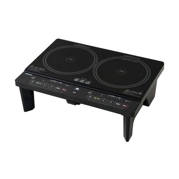 YAMAZEN 卓上IH調理器 ブラック YAMAZEN YES-WL1456-B 返品種別A