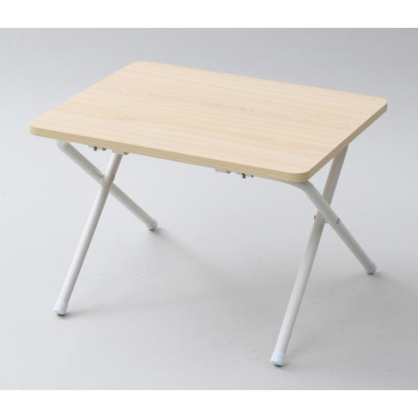 在庫状況：お取り寄せ/お届け：約2週間/2020年06月 発売/◆折りたたみ式のミニテーブル。◆必要な時だけだして使える便利家具です。・サイズ(約)：幅50×奥行44×高さ35cm/[RYST5040LWNWH2]