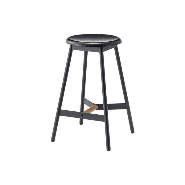 在庫状況：お取り寄せ/お届け：約2週間/※画像はイメージです。◆シンプルで無駄のないデザイン。◆貫部分の個性的なフォルムとスチールの異素材感、オーク材の丸棒がアクセントとなり、『スタンダードなのに個性的』なハイスツールが誕生。・組立：組立式...