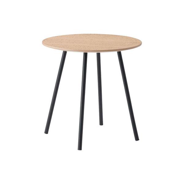 在庫状況：お取り寄せ/4日〜6日で出荷/※画像はイメージです。※個体差があります。◆コンクリートを模した、凹凸のある表情が特徴的な天板を使用したサイドテーブル。◆シャープなブラックスチールと組み合わせモダンなデザインに仕上げました。・組立：...