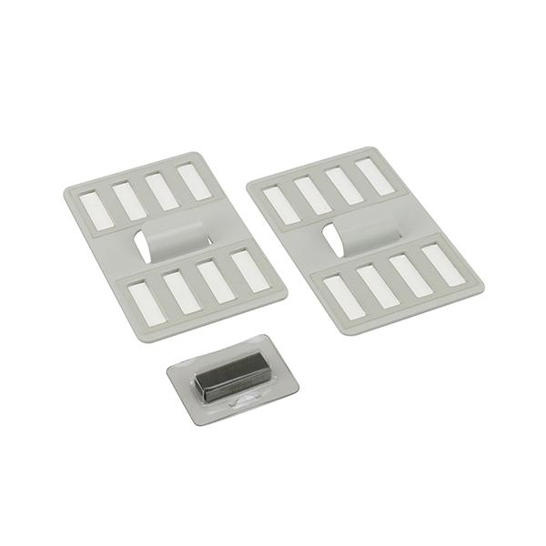 他サイト： 壁美人 P-8用金具セット 白(2枚入り) P-8Shw 返品種別Bの商品画像