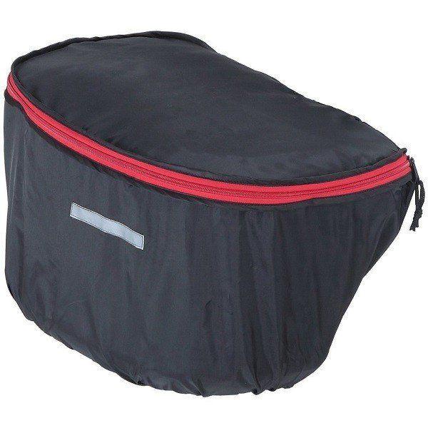 在庫状況：お取り寄せ/お届け：約2週間/◆丸型タイプの前カゴにぴったりフィット!◆特長:反射帯付き。/[KW251BK]