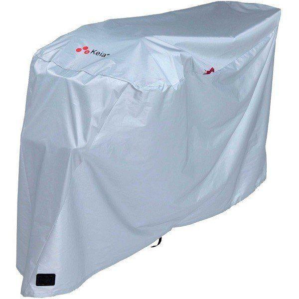 在庫状況：お取り寄せ/お届け：約2週間/◆ポールなどに取り付けることができるベルト付きサイクルカバー!◆穴にバタつき防止のしぼり紐装備。/[KW377SL]