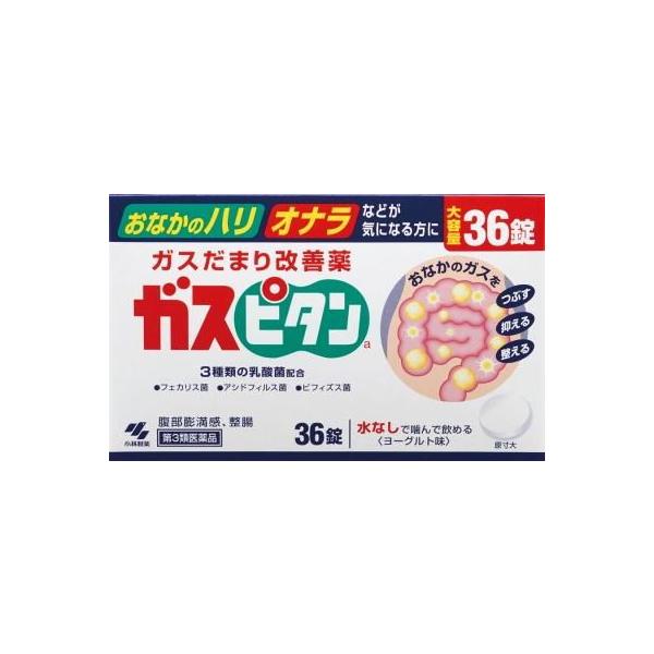 在庫状況：在庫僅少/★携帯電話でご覧の方はPC版説明文又は全文を読むをご確認ください/キーワード:整腸(便通を整える)、腹部膨満感、軟便、便秘/[ガスピタン36T]