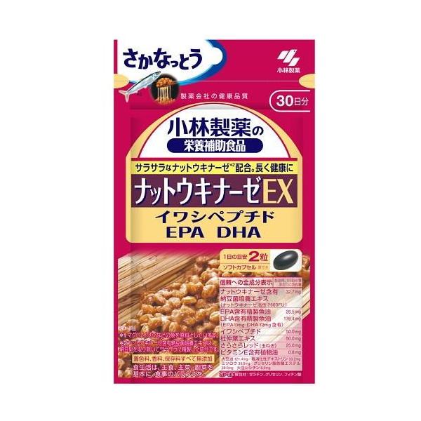 在庫状況：お取り寄せ/お届け：約2週間/※仕様及び外観は改良のため予告なく変更される場合がありますので、最新情報はメーカーページ等にてご確認ください。◆サラサラ成分ナットウキナーゼ＋イワシペプチド・杜仲葉エキス・EPA・DHAなど7種の健康...
