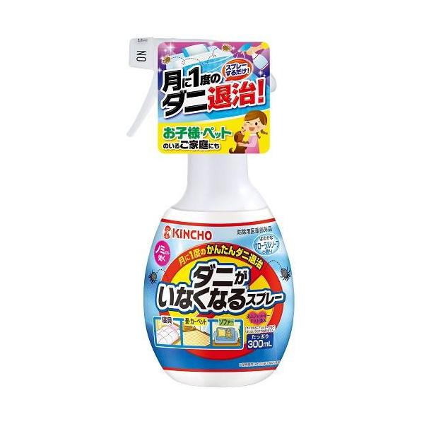 他サイト： ダニがいなくなるスプレーV 300mL フローラルソープの香り キンチョウ 返品種別Aの商品画像