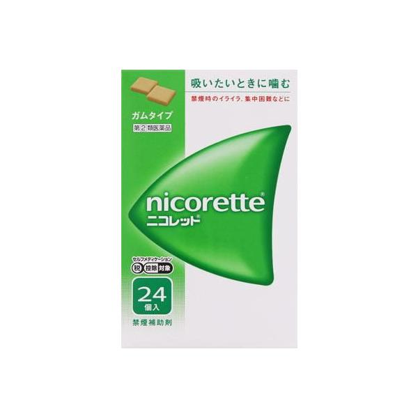 在庫状況：お取り寄せ/お届け：約2週間/★携帯電話でご覧の方はPC版説明文又は全文を読むをご確認ください/キーワード:禁煙時のイライラ・集中困難・落ち着かないなどの症状の緩和/[ニコレツト24T]