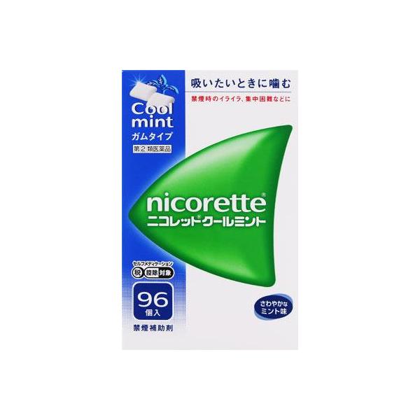 在庫状況：在庫僅少/★携帯電話でご覧の方はPC版説明文又は全文を読むをご確認ください/キーワード:禁煙時のイライラ・集中困難・落ち着かないなどの症状の緩和/[ニコレツトクルミント96コ]