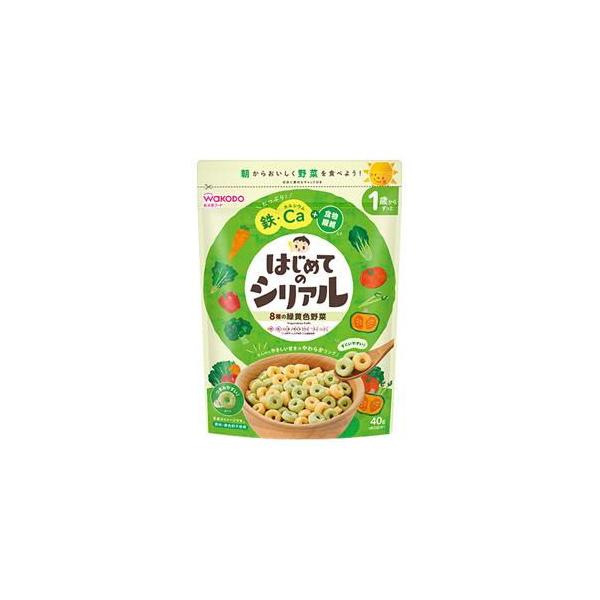他サイト： 和光堂 はじめてのシリアル 8種の緑黄色野菜 40g アサヒグループ食品 (1歳からずっと) 返品種別Bの商品画像