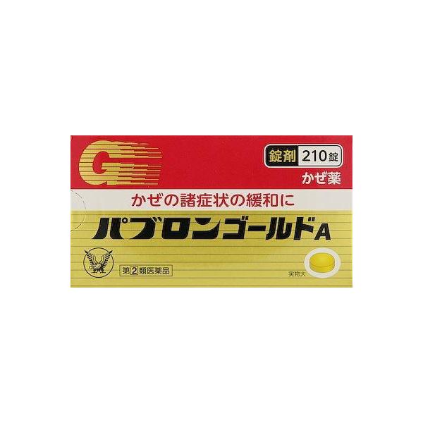 在庫状況：在庫あり/★携帯電話でご覧の方はPC版説明文又は全文を読むをご確認ください/キーワード:かぜの諸症状(せき、たん、のどの痛み、くしゃみ、鼻みず、鼻づまり、悪寒、発熱、頭痛、関節の痛み、筋肉の痛み)の緩和/[パブロンゴルドA210TN]