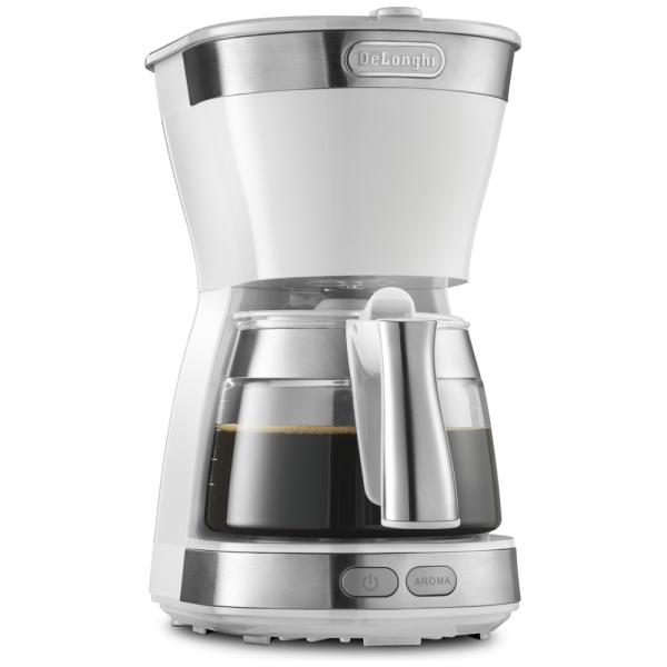 他サイト： デロンギ コーヒーメーカー トゥルーホワイト DeLonghi アクティブ ICM12011J-W 返品種別Aの商品画像
