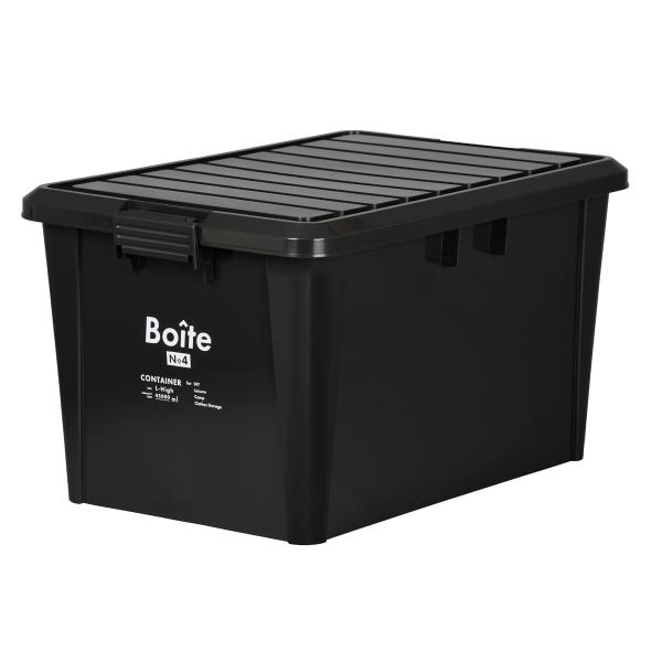 ベストコ コンテナ(L/ ハイ・ブラック) Bestco Boite MA-4011 返品種別 