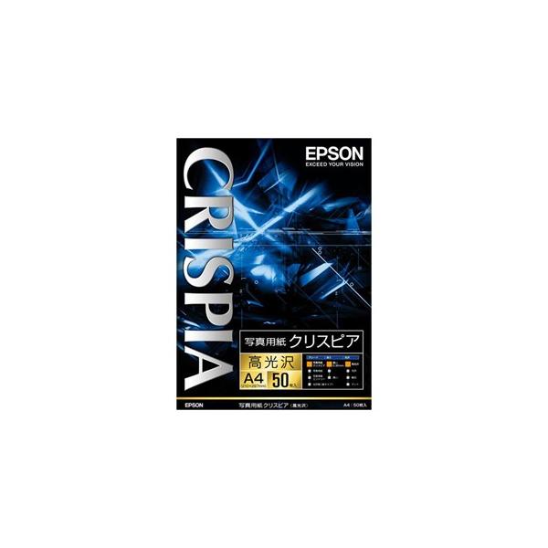在庫状況：在庫あり/2009年07月 発売/◆写真用紙クリスピア＜高光沢＞◆進化をとげた7層構造◆引き締まる黒と広い色再現範囲の実現◆用紙種類：印画紙タイプ◆サイズ：A4◆枚数：50枚/[KA450SCKR]