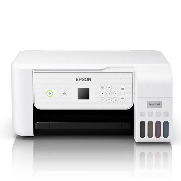 【推奨品】EPSON EP-M476T A4カラーインクジェット複合機・エコタンク搭載モデル ホワイト