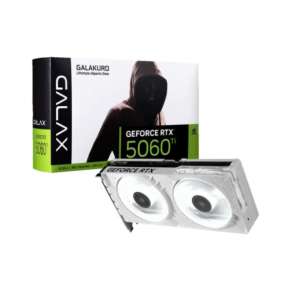 玄人志向 NVIDIA GeForce RTX 5060 Ti ホワイトカラーデュアル