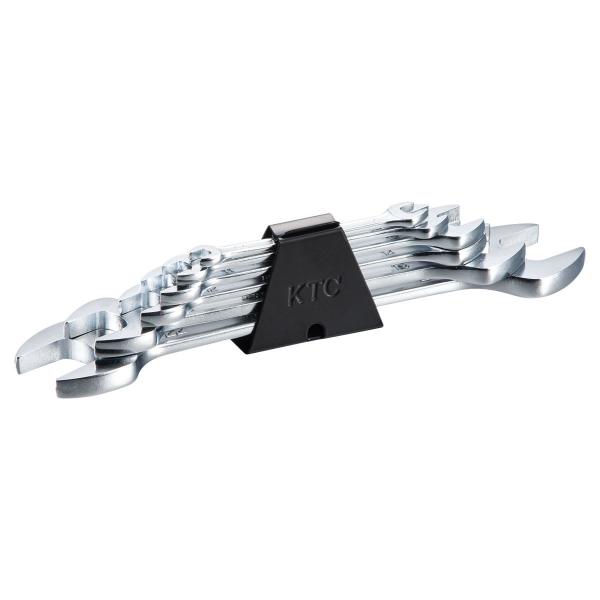 他サイト： KTC(京都機械工具) スパナセット[6本組]S2-05507、0810、1113、1214、1719、2224 KTC TS206A 返品種別Bの商品画像