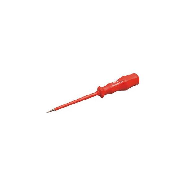 KTC(京都機械工具) 絶縁工具 マイナスドライバ KTC 絶縁工具(ドライバー) ZD1M-100 返品種別B