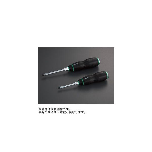 ネプロス 樹脂柄ドライバ(マイナス)6mm KTC 京都機械工具 ND1M2-6 返品種別B