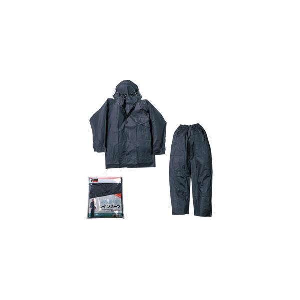 在庫状況：お取り寄せ/取引先在庫あり3日〜5日で出荷/◆防水性に優れた廉価版レインスーツです。◆作業・農作業などの簡易な用途向き。/[TRW55L]