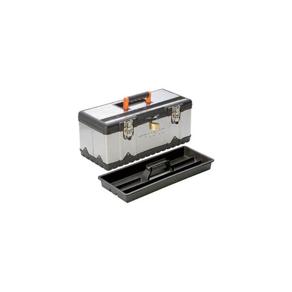 他サイト： トラスコ中山 ステンレス工具箱 Mサイズ TSUS3025M 返品種別Bの商品画像