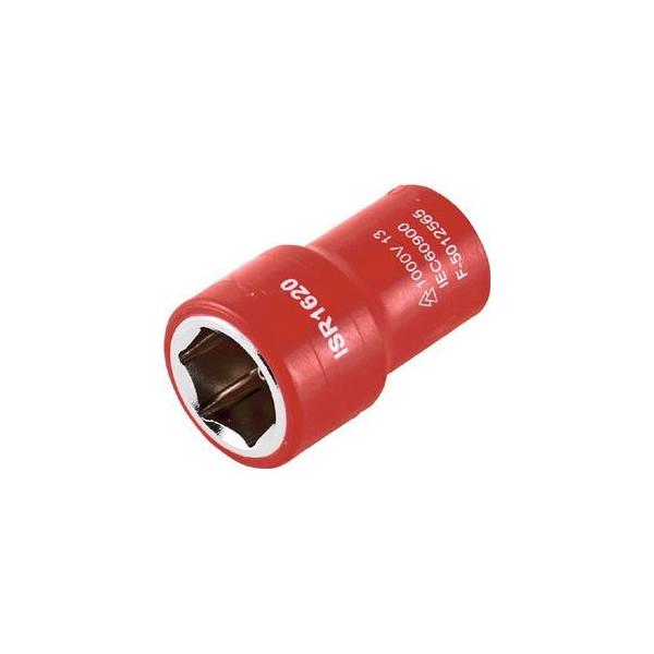 トラスコ中山 絶縁ソケット(6角)差込角9.5 対辺13mm TZ3-13S 返品種別B