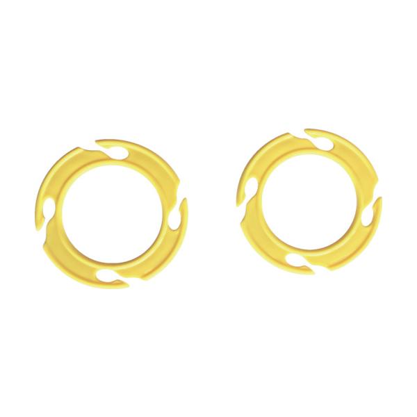 在庫状況：お取り寄せ/取引先在庫あり3日〜5日で出荷/◆コーン用のプラスチック製リングです。◆4方向にチェーンなど付けられます。◆進入禁止区間の仕切りや、駐車場内での区画整理、人の誘導などに。/[TCHRYトラスコ]