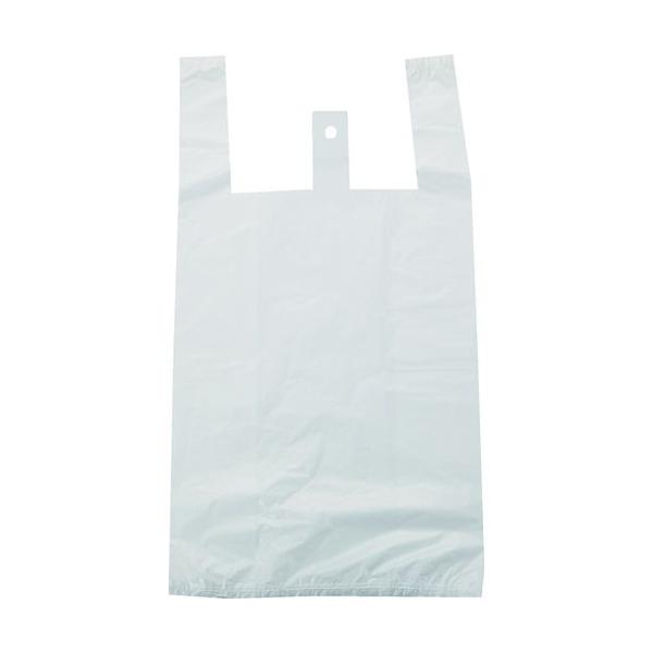 トラスコ中山 レジ袋 関東8号/ 関西25号 340×250(160)mm 乳白 100枚入 トラスコ中山 TRB8-25-W 返品種別B