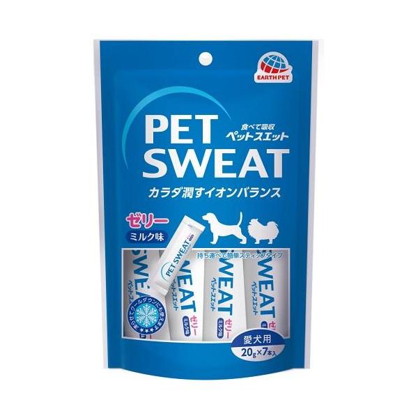 他サイト： ペットスエットゼリー 愛犬用 20g×7本 アース・ペット 返品種別Bの商品画像
