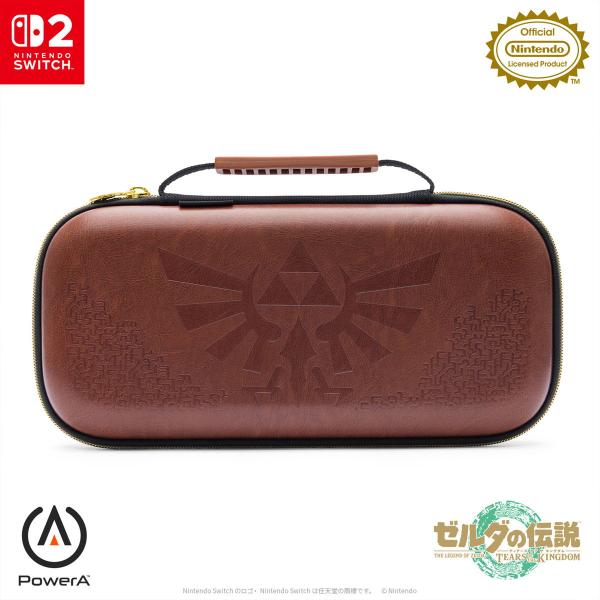 PowerA PowerA プロテクションケース for Nintendo Switch 2 − ゼルダの伝説 ハイラルの紋章 返品種別B
