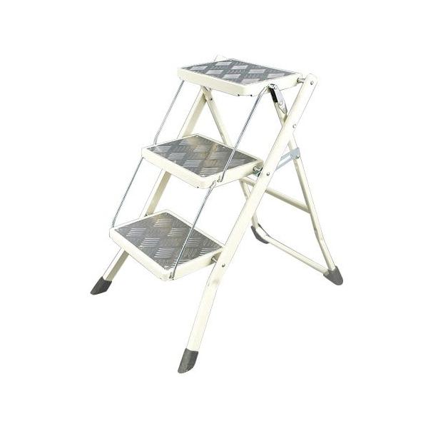 他サイト： ダルトン(DULTON) フォールディング3ステップ(アイボリー)100-252IV 45-252010 返品種別Aの商品画像