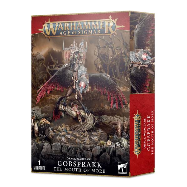 ゲームズワークショップ ORRUK WARCLANS: GOBSPRAKK THE MOUTH OF MORK オールク・ウォークラン：“モルクの口” ゴブスプラックウォーハンマー 返品種別B