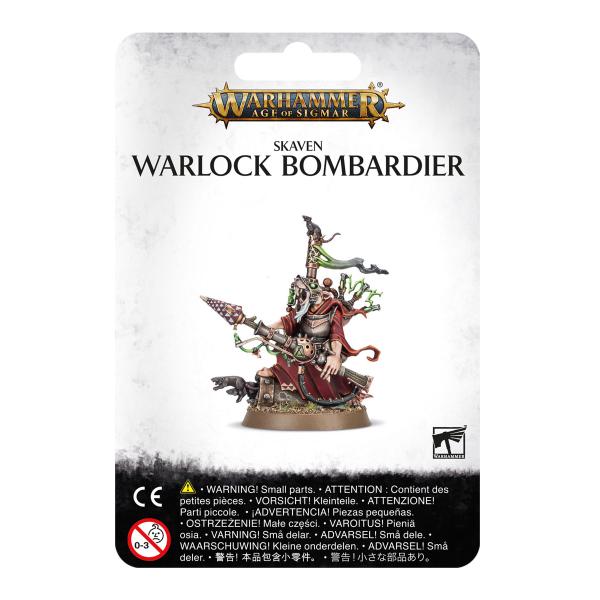 ゲームズワークショップ SKAVEN: WARLOCK BOMBARDIER スケイヴン：ウォーロック・ボンバディアウォーハンマー 返品種別B