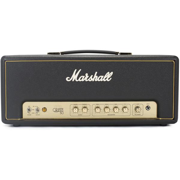 マーシャル 50Wギターアンプヘッド正規メーカー保証付属 Marshall ORIGINシリーズ ORIGIN50H 返品種別A