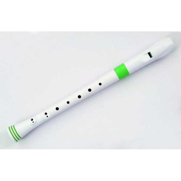 他サイト： ヌーボ ソプラノリコーダー(ホワイト+グリーン) NUVO SopranoRecorder FGREGNJP REC(WH/ GR) 返品種別Bの商品画像