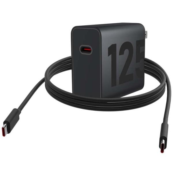 AC充電器 モトローラ SJMC1251-JP [125W TurboPower GaN USB PD3.0 Charger]