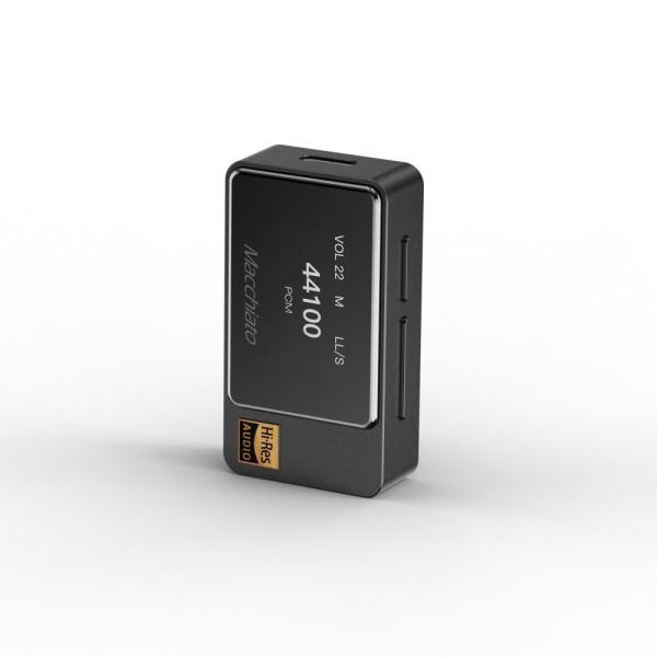 アイバッソ・オーディオ 3.5mm4極マイク対応 ポータブルDAC/ AMP(ブラック)《Macchiato》 iBasso Jr. IBJR-MACCHI-BK 返品種別A